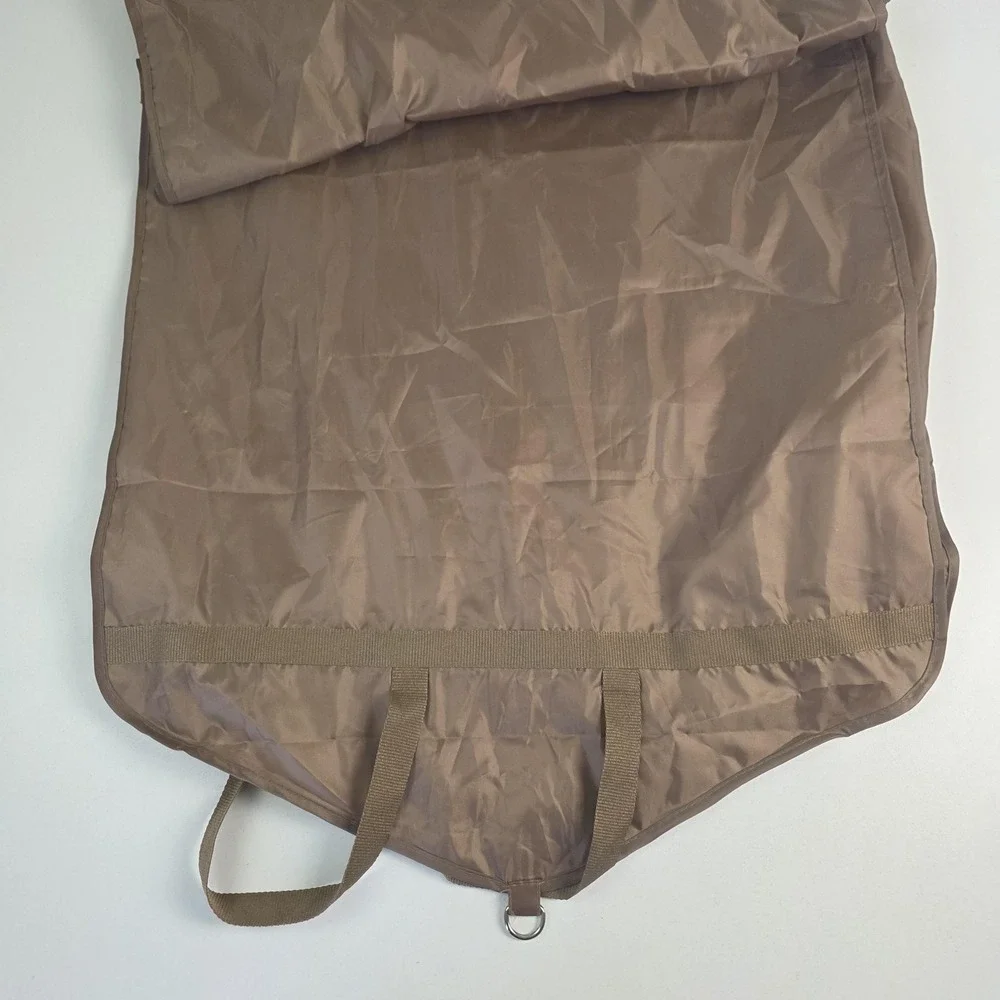 Burberry Garment Bag Brown 40 Inch Nylon Soft Case Travel Suit Cover Storage